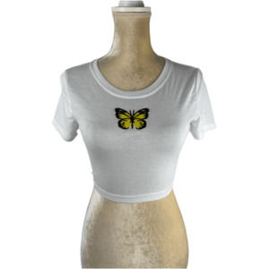 Shein women's white t shirt size XS